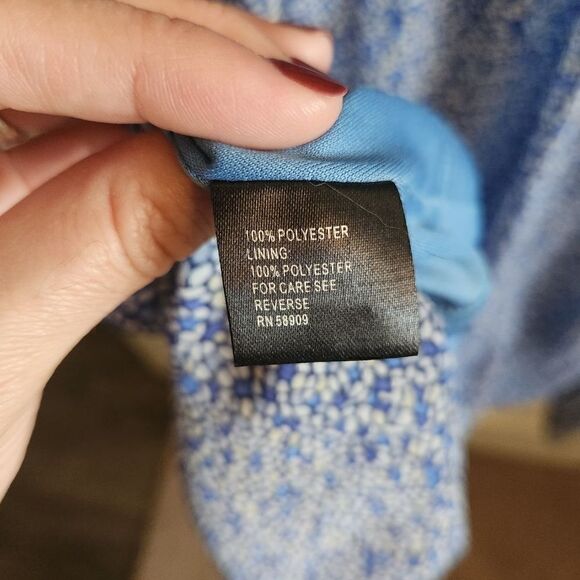 ALEX Marie Chiffon Fit and Flare Sundress Size 8 - Picture 6 of 6